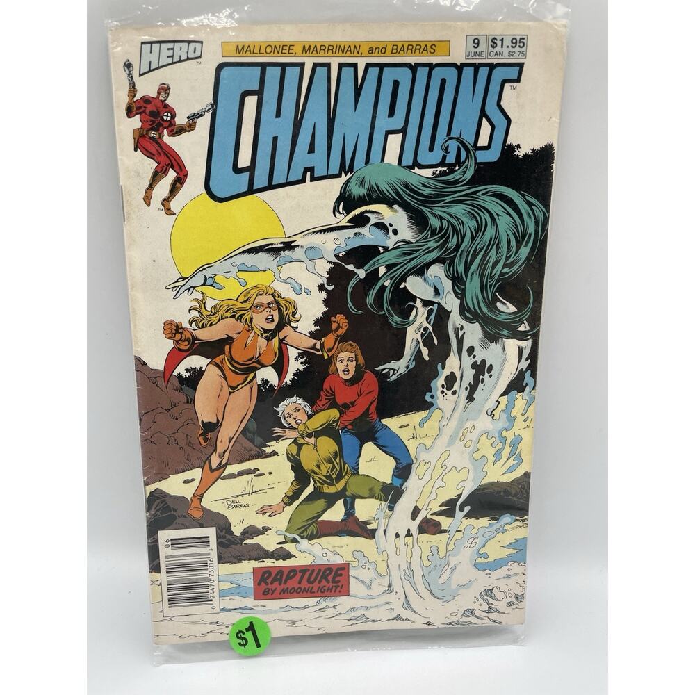 Champions #9 June 1988 Hero Comics